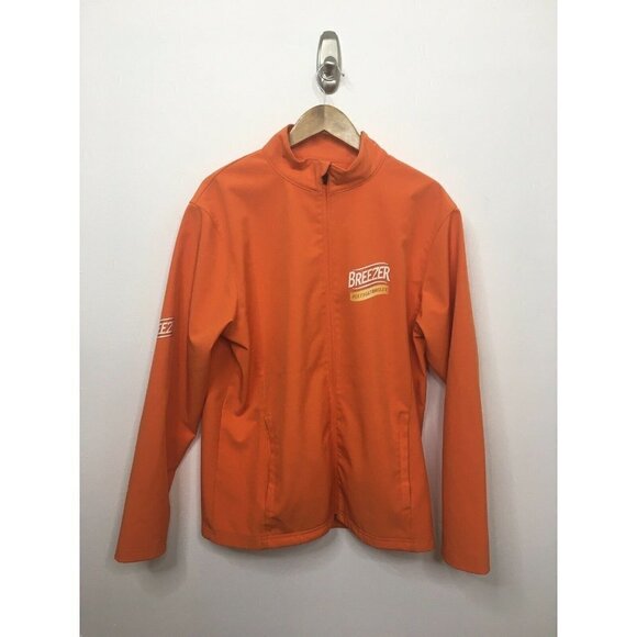 Bacardi Breezer 90’s Neon Themed Orange L Jacket - Picture 1 of 10